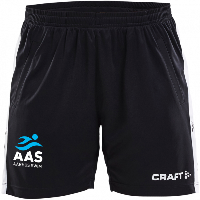 Craft - Aas Shorts Women - Negro & blanco