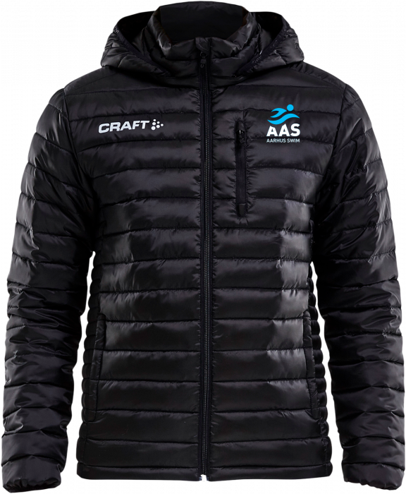 Craft - Aas Down Jacket Ment (Embroidery) - Czarny