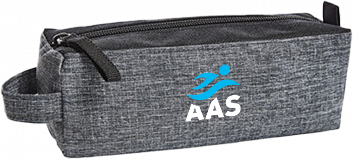 Sportyfied - Aas Pencil Case - Grey Melange & zwart