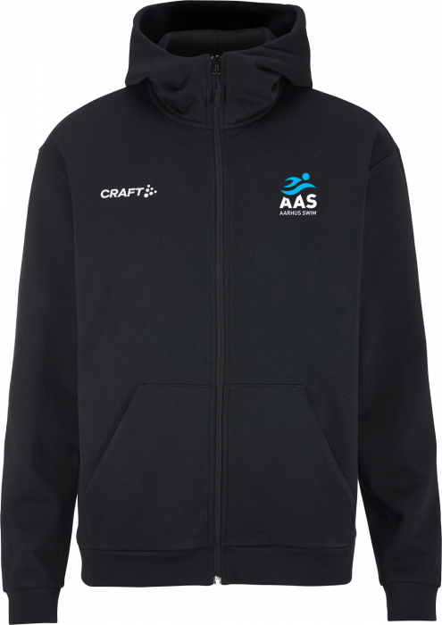 Craft - Aas Hoodie With Zip Men - Nero