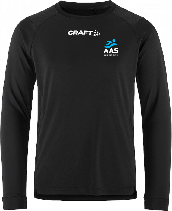 Craft - Aas Long Sleeve Tee Kids - Czarny